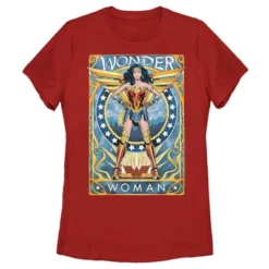 DC COMICS Women's Wonder Woman 1984 Trading Card T-Shirt -Dc Comics GUEST 01f59d57 09df 4fc1 bcae af3fac880b76