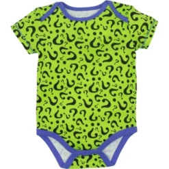 DC Comics Justice League Batman Joker Riddler Newborn Baby Boys 5 Pack Short Sleeve Bodysuits -Dc Comics GUEST 040c655e 2640 446b a148 8cd92412953a