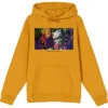 DC COMICS Batman Ninja Warlord Joker Men's Mustard Yellow Sweatshirt