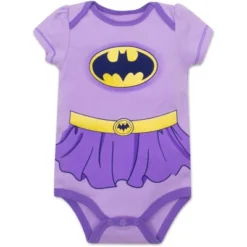 DC Comics Justice League Wonder Woman Batgirl Supergirl 5 Pack Short Sleeve Bodysuits Newborn To Infant -Dc Comics GUEST 0e2ee993 af77 4245 a251 d0ba838918d5