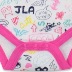 DC Comics Justice League Wonder Woman Batgirl Supergirl 5 Pack Short Sleeve Bodysuits Newborn To Infant -Dc Comics GUEST 0fd3eaa7 7352 4ffa 9177 0c47b0cd834e