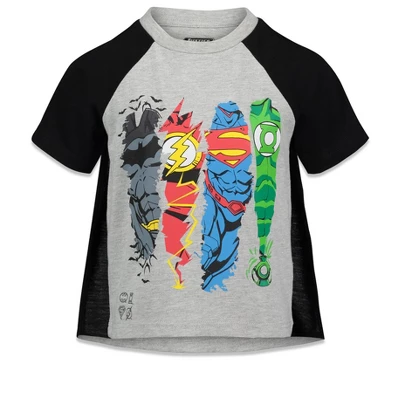 DC Comics Justice League Batman Superman The Flash Costume T-Shirt Capes And Masks Mask 7 Piece Outfit Set Toddler 3 DC Comics Justice League Batman Superman The Flash Costume T-Shirt Capes And Masks Mask 7 Piece Outfit Set Toddler