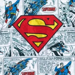 DC Comics Justice League Superman Cosplay Pajama Shirts And Shorts Blue/Red/White -Dc Comics GUEST 12698d5c 04f3 49f3 9f31 d2ef20b66790