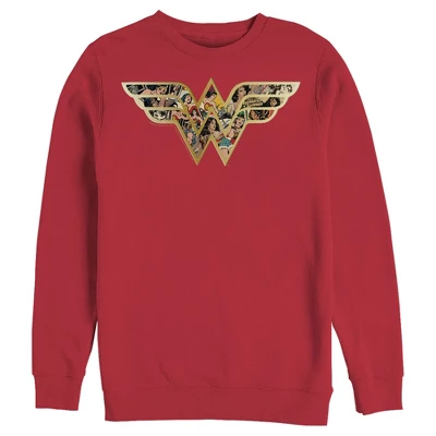 DC COMICS Men's Justice League Symbol Build Up Fill Sweatshirt 4 DC COMICS Men's Justice League Symbol Build Up Fill Sweatshirt - Image 2