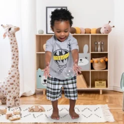 DC Comics Justice League Batman Joker Riddler 3 Pack T-Shirts Toddler