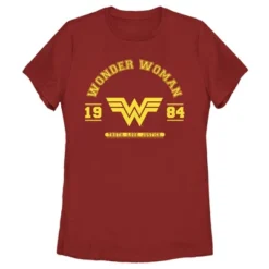 DC COMICS Women's Wonder Woman 1984 WW Collegiate T-Shirt 7 DC COMICS Women's Wonder Woman 1984 WW Collegiate T-Shirt -Dc Comics GUEST 1adbc0f5 0bbc 4887 94ee 7500cc65ae9b
