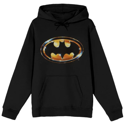 DC COMICS DC Comic Book Batman Logo Men's Black Graphic Print Hooded Sweatshirt 5 DC COMICS DC Comic Book Batman Logo Men's Black Graphic Print Hooded Sweatshirt - Image 3
