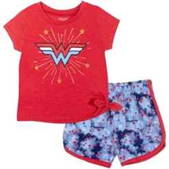 DC Comics Justice League Wonder Woman Graphic T-Shirt & Shorts Wonder Woman -Dc Comics GUEST 21340a73 4692 4730 8189 b5bfeefcedcd