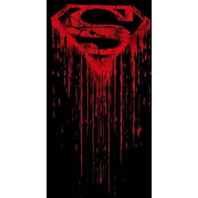 DC COMICS Superman Dripping S Shield Black Graphic Tee Toddler Boy To Youth Boy 3 DC COMICS Superman Dripping S Shield Black Graphic Tee Toddler Boy To Youth Boy