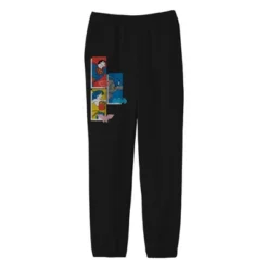 DC COMICS The Justice League Batman, Superman, Wonder Woman Youth Black Graphic Jogger Pants -Dc Comics GUEST 21b90283 89aa 44e6 b4d5 9061108486aa
