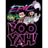 DC COMICS Teen Titans Go Epic Boo Yah Black T-shirt Toddler Boy To Youth Boy -Dc Comics GUEST 28ccd423 d9ec 4ceb ac5d bfed1b318889