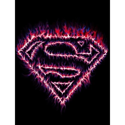 DC COMICS Batman Logo Fiery Bat Signal Boys' Black Short-Sleeve T-Shirt Toddler Boy To Youth Boy 3 DC COMICS Batman Logo Fiery Bat Signal Boys' Black Short-Sleeve T-Shirt Toddler Boy To Youth Boy