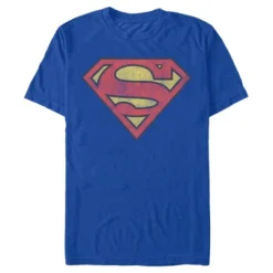 DC COMICS Men's Superman Distressed Logo T-Shirt -Dc Comics GUEST 3464d823 4c14 40ea 858e e454b58fa537