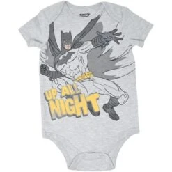 DC Comics Justice League The Flash Superman Batman Baby 3 Pack Bodysuits Newborn To Infant -Dc Comics GUEST 3d07f7f0 eec6 484a 9dc5 c96751ec3117