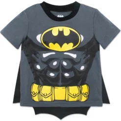 DC Comics Justice League Batman Toddler Boys Caped Graphic T-Shirt & Cape Set -Dc Comics GUEST 4503b6bb c1a4 4824 b6a5 b2dddaa73387