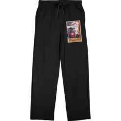 DC COMICS Peacemaker TV Series Peacemaker And Eagle Adult Black Pajama Pants -Dc Comics GUEST 4e8fb79f ebb8 4b7c 99ca 2892b8ad0fd6