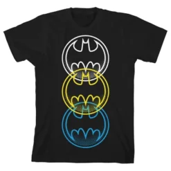 DC COMICS Batman Triple Logo Black T-shirt Toddler Boy To Youth Boy 8 DC COMICS Batman Triple Logo Black T-shirt Toddler Boy To Youth Boy -Dc Comics GUEST 63a2800d 94a0 4fe0 b117 cef1ef3e61c5