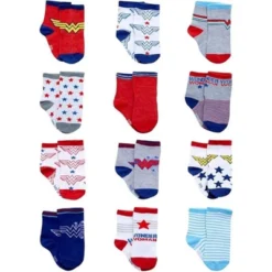 DC Comics Baby Boys’ And Girls’ Socks, Infant Socks Ages 0-24 Months 16 DC Comics Baby Boys’ And Girls’ Socks, Infant Socks Ages 0-24 Months -Dc Comics GUEST 64afb070 879e 4acf abc6 8f964f3737a4
