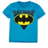 DC COMICS Warner Bros. Batman Toddler Boys 3 Piece Outfit Set: T-Shirt Shorts Yellow