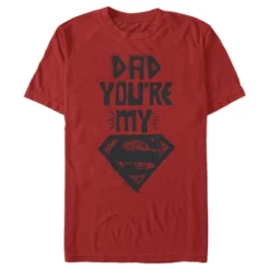 DC COMICS Men's Superman Father's Day Dad My Hero T-Shirt -Dc Comics GUEST 70c0a4e6 9414 4ad0 b49d d9f5924d406f
