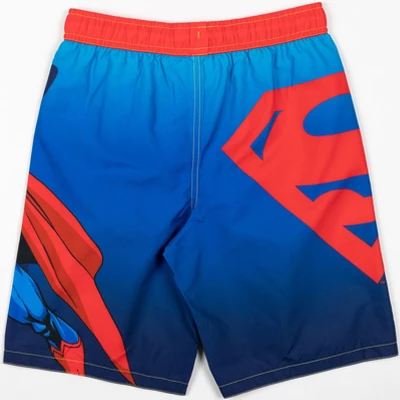 DC Comics Justice League Batman Superman The Flash 3 Pack Swim Trunks Little Kid To Big Kid 4 DC Comics Justice League Batman Superman The Flash 3 Pack Swim Trunks Little Kid To Big Kid - Image 2