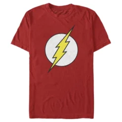 DC COMICS Men's The Flash Classic Logo T-Shirt -Dc Comics GUEST 7989062c d2cb 4963 9545 9293fad4ce76