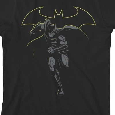 DC COMICS Batman Monochromatic Art Black T-Shirt Toddler Boy To Youth Boy 3 DC COMICS Batman Monochromatic Art Black T-Shirt Toddler Boy To Youth Boy
