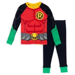 DC Comics Justice League Robin Cosplay Pajama Shirt And Pants Sleep Set Toddler -Dc Comics GUEST 7f83e7e9 b1bc 43d4 9590 2ac254d0f198