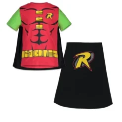 DC Comics Robin Cosplay T-Shirt And Cape Toddler -Dc Comics GUEST 80e57529 7ec2 45c9 9c91 57cb140bb6b7