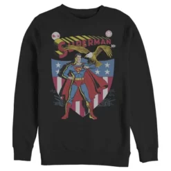 DC COMICS Men's Superman American Hero Sweatshirt 7 DC COMICS Men's Superman American Hero Sweatshirt -Dc Comics GUEST 81a2216c d6a0 434e a67a 29cb9a5938fe