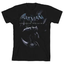 DC COMICS Batman Arkham Origins On Back Black T-Shirt Toddler Boy To Youth Boy -Dc Comics GUEST 82a60bf5 9a62 468e a9a0 ad45094a708a