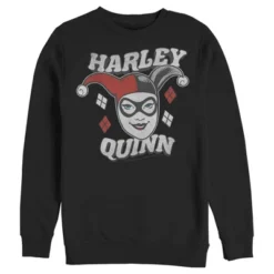 DC COMICS Men's Batman Harley Quinn Smile Face Sweatshirt 5 DC COMICS Men's Batman Harley Quinn Smile Face Sweatshirt -Dc Comics GUEST 8364620c a2ee 4e8c 9173 04c0c94a3193