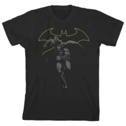 DC COMICS Batman Monochromatic Art Black T-Shirt Toddler Boy To Youth Boy 13 DC COMICS Batman Monochromatic Art Black T-Shirt Toddler Boy To Youth Boy -Dc Comics GUEST 8457e3d6 bebd 47f0 ab6e f788cb5459a4