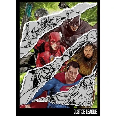 DC COMICS Justice League Movie Torn Character Graphic Black T-shirt Toddler Boy To Youth Boy 3 DC COMICS Justice League Movie Torn Character Graphic Black T-shirt Toddler Boy To Youth Boy