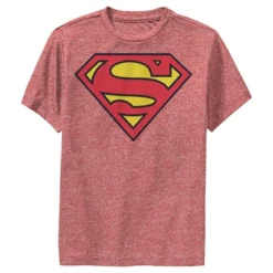 DC COMICS Boy's Superman Classic Logo Performance Tee -Dc Comics GUEST 8d2809c7 9237 4652 a0c0 59d968a53bd7