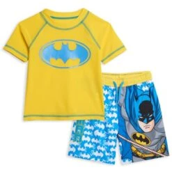 DC Comics Justice League Batman Toddler Boys Rash Guard And Swim Trunks Outfit Set 19 DC Comics Justice League Batman Toddler Boys Rash Guard And Swim Trunks Outfit Set -Dc Comics GUEST 8df75848 2b6b 45bc ac01 fdf623501eb2
