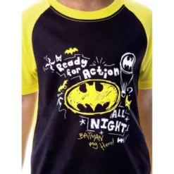 DC Comics Toddler Boys' Batman Pajamas Ready For Action 2 Piece Pajama Set Yellow/Black 12 DC Comics Toddler Boys' Batman Pajamas Ready For Action 2 Piece Pajama Set Yellow/Black -Dc Comics GUEST 99a3b76f 2741 4d2e b1a3 d5ee4b3c1254