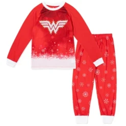 DC Comics Justice League Wonder Woman Girls Pullover Pajama Shirt And Pants Sleep Set Toddler -Dc Comics GUEST 9c8e2104 b9de 4d01 b5e6 162a2cf2fee7