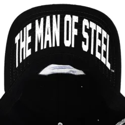 DC COMICS Superman White Logo Black Snapback Hat -Dc Comics GUEST 9d998e85 8cf4 45b3 83a8 6840c552eae5