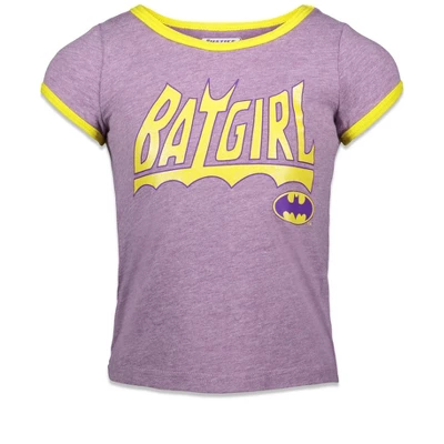 DC Comics Batgirl Supergirl Wonder Woman Little Girls 3 Pack Graphic T-Shirt 4 DC Comics Batgirl Supergirl Wonder Woman Little Girls 3 Pack Graphic T-Shirt - Image 2