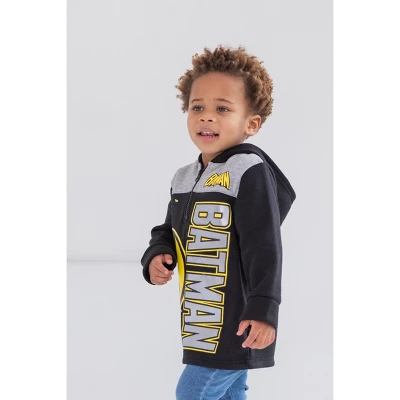 DC Comics Justice League Batman Fleece Hoodie Toddler 3 DC Comics Justice League Batman Fleece Hoodie Toddler