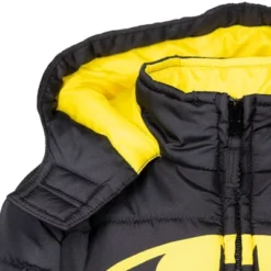 DC Comics Justice League Batman Zip Up Puffer Jacket Little Kid To Big Kid -Dc Comics GUEST a7910b92 f2a3 4bcc 80d6 abd0ac894d1b