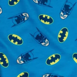DC Comics Justice League Batman Pajama Shirts And Shorts Blue / Yellow -Dc Comics GUEST ad57297d 430d 4ed8 85bd 900b93deaa41