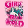 DC COMICS Girl's Justice League Girls Rule The World T-Shirt