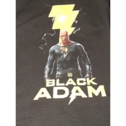 DC COMICS Serious Bolt Black Adam Men's Black Sleep Pajama Pants