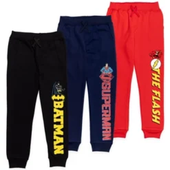 DC Comics Justice League Batman Superman Flash 3 Pack Jogger Pants -Dc Comics GUEST b276dd2b 2ec2 4f9c 8076 09a7227ae23c