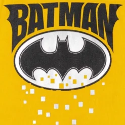 DC Comics Justice League Batman Toddler Boys Fleece Fleece Pullover Hoodie Yellow