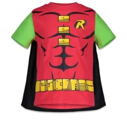 DC Comics Robin Cosplay T-Shirt And Cape Toddler -Dc Comics GUEST b75a8550 80c6 4e8b 833a d67c6f97242f