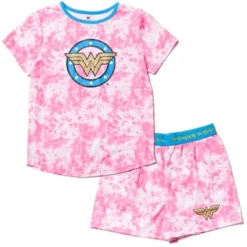 DC Comics Justice League Wonder Woman Girls Pajama Shirt And Shorts Toddler -Dc Comics GUEST b75ef978 d6bd 42cc ad28 c80fb1a05458