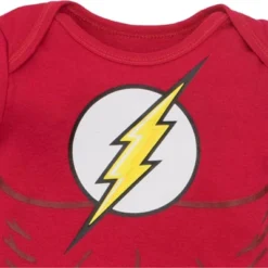 DC Comics Justice League Batman Superman The Flash Baby 5 Pack Costume Bodysuits Newborn To Infant -Dc Comics GUEST ba1b2c80 d7e2 474e 8c5e 38014ad4a5ee